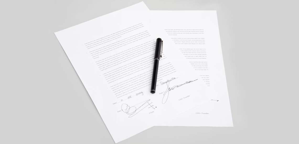 ذکر انواع روش‌های فسخ قرارداد از موارد مهم و قابل ذکر در قرارداد نامه است